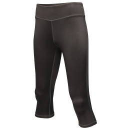 Mallas de tres cuartos para mujer Regatta Pincha 3/4 Leggin negro Black