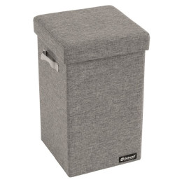 Caja de almacenamiento y asiento Outwell Cornillon High Seat & Storage gris GrayMelange