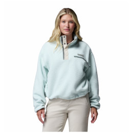 Sudadera de mujer Columbia Helvetia™ II Cropped Half Snap Fleece
