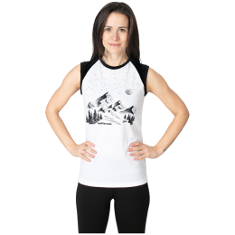 Camiseta sin mangas para mujer Drexiss Full Mountain Lover Coolmax