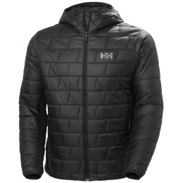 Chaqueta de hombre Helly Hansen Lifaloft Hooded Insulator negro 990 Black