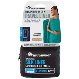 Forro para saco de dormir Sea to Summit Silk Liner Standard Rectang