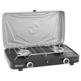 Hornillo de gas Outwell Mauna Duo plata Silver Grey