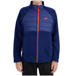 Sudadera para niños 4F Fleece M475 Cobalt azul oscuro Cobalt
