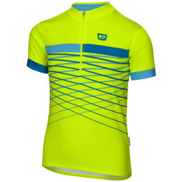 Maillot de ciclismo para niños Etape Lucky amarillo/azul žlutá fluo/modrá