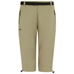 Pantalones de tres cuartos para mujer Regatta Women’s Xert Stretch Capri Light beige Parchment