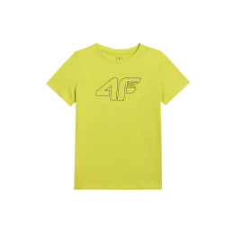 Camiseta para niños 4F Tshirt M2417 Lemon amarillo LEMON