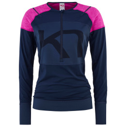 Camiseta de mujer Kari Traa Stil H/Z negro/rosa Rroyal