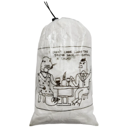 Funda High Tail Designs Drawstring Stuff Sack Date Night blanco Date Night