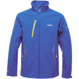 Chaqueta de hombre Regatta Nielson Softshell azul