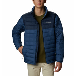 Chaqueta de hombre Columbia Powder Lite Jkt azul oscuro Night Tide, Collegiate Navy