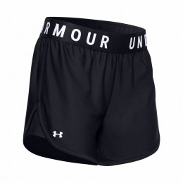 Pantalones cortos de mujer Under Armour Play Up 5in Shorts negro Black/Black/White