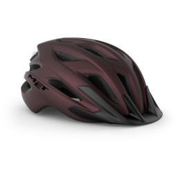 Casco de ciclismo MET Crossover burdeos matná burgundy