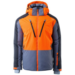 Chaqueta de hombre Brugi 4AP9 gris/naranja Grey/Orange/Black