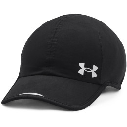 Gorra de mujer Under Armour Isochill Launch Run negro Black / Black / Reflective