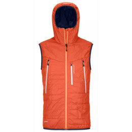 Chaleco de hombre Ortovox Piz Boe Vest Orange naranja orange
