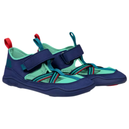 Sandalias para niños Affenzahn Vegan Breezy turquesa/azul Octopus