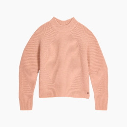Jersey de mujer Royal Robins W Rockcraft Mock Neck rosa Sea Blush Htr