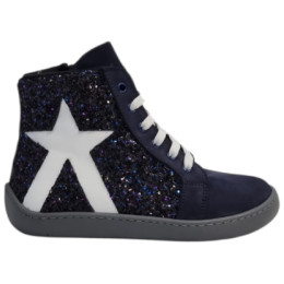 Calzado barefoot niño beBare 3485SA Navy azul oscuro NAVY