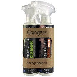 Limpiador de calzado Granger's Footwear + Gear Cleaner + Footwear Repel Plus negro/blanco