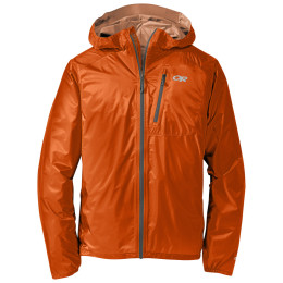Chaqueta de hombre Outdoor Research Helium II naranja/gris Ember/Charcoal