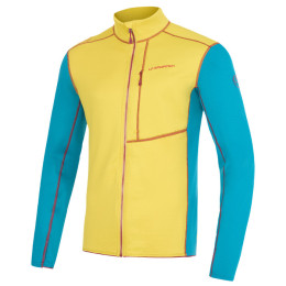 Sudadera de hombre La Sportiva Chill Jkt M (2022) amarillo/azul Moss/Crystal