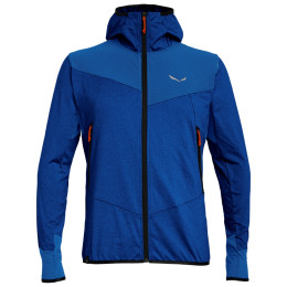 Chaqueta de hombre Salewa Agner Hybrid Pl/Dst M Fz Hdy azul 8625 - electric melange/0910