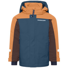 Chaqueta de invierno para niños Didriksons Neptun Kids Jkt 5 Mountain Blue turquesa Mountain Blue