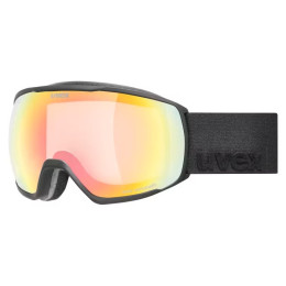 Gafas de esquí Uvex Victorious V negro BLACK MATT DL/RAINBOW-CLEAR S1-3