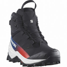 Calzado de hombre Salomon Crosstrak Powder Waterproof Equipe negro Black / Black / Black