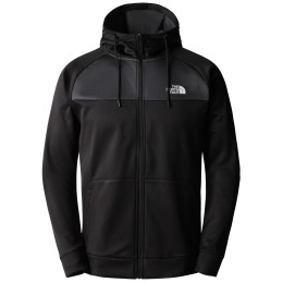 Sudadera de hombre The North Face Reaxion Fleece F/Z Hoodie negro/gris TNF BLACK/ASPHALT GREY
