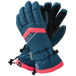 Guantes de esquí para mujer Dare 2b Charisma azul/rosa DarkDenim/NeonPink