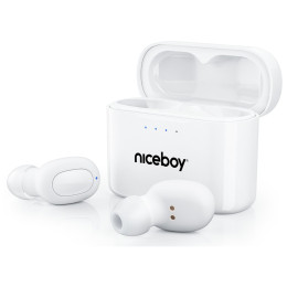Auriculares Niceboy HIVE podsie 2021 blanco White