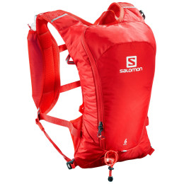 Mochila Salomon Agile 6 Set (2019) rojo FieryRed