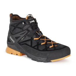Calzado de senderismo Aku Rock Dfs Mid Gtx negro Black/Orange