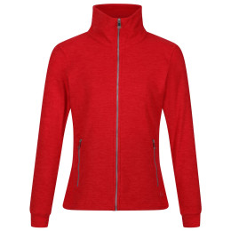 Sudadera de mujer Regatta Azaelia F/Z rojo MiamiRedMarl