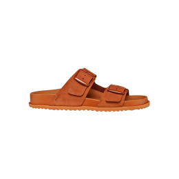 Pantuflas de mujer Geox D Sandybett naranja BRICK