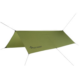 Toldo Sea to Summit Jungle Hammock Tarp verde oscuro Olive