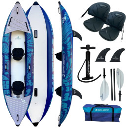 Tabla de surf de pala Spinera Duo 340 / 115 azul