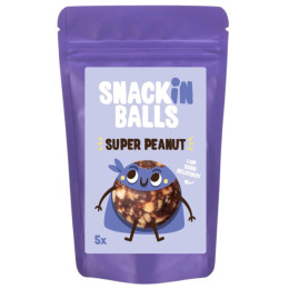 Alimentación deportiva SNACKin BALLS Super Peanut 65 g
