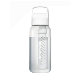 Botella con filtro LifeStraw Go 2.0 Water Filter Bottle 1L transparente Clear
