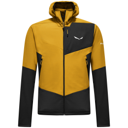 Sudadera funcional de hombre Salewa Ortles Fleece Pro Hd Jkt M dorado gold/0910