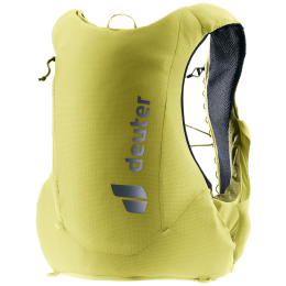 Chaleco de carrera Deuter Traick 9 amarillo sprout-cactus