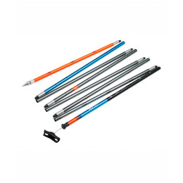 Sonda de avalancha Ortovox Probe Alu 320+ azul/naranja Silver