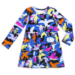 Vestido para niños Wouki Himawari Magenta