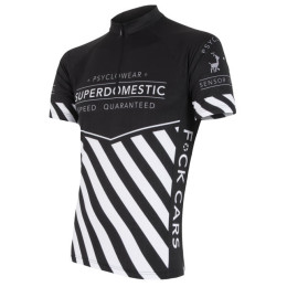 Maillot de ciclismo de hombre Sensor Superdomestic negro