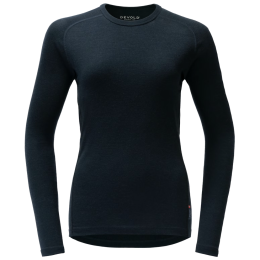 Camiseta funcional de mujer Devold Adventure Merino 190 Shirt Wmn azul oscuro Ink