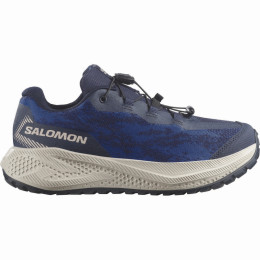 Calzado para niños Salomon Aero Grvl Wp J Maritime Blue-Silver Cloud-Bluing
