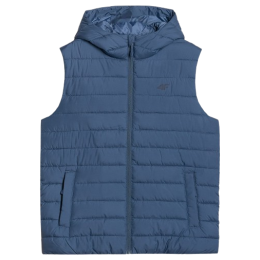 Chaleco de hombre 4F Vest Jacket M225 azul DENIM
