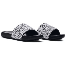 Pantuflas de hombre Under Armour M Ansa Graphic blanco/negro White / Black / Black